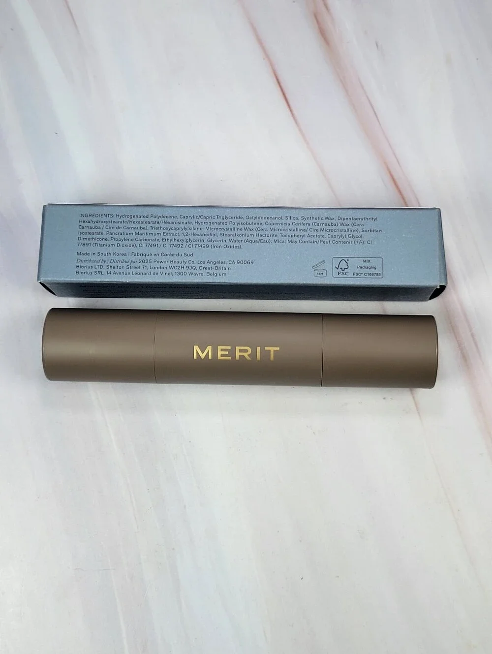 Merit The Minimalist Perfecting Complexion Foundation and Concealer Stick BNIB